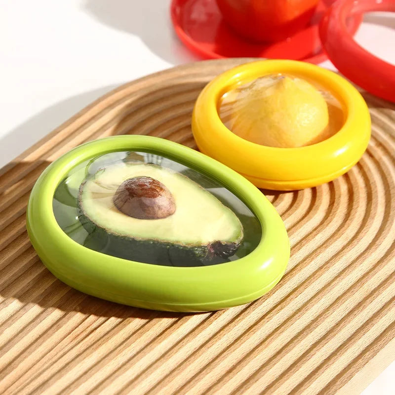 Caja de almacenamiento de cocina para frutas y verduras, contenedor para conservar alimentos frescos