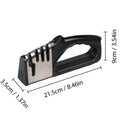 Afilador de cuchillos 4 en 1, multifuncional, portátil y con base antideslizante. Ideal para el hogar.