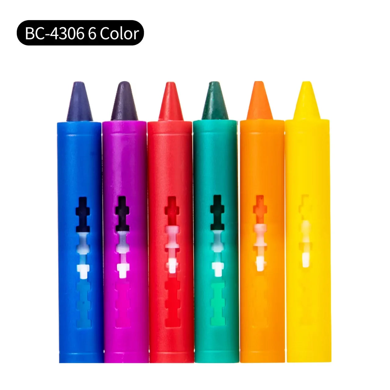 6PCS de lapices de diferente color para niños